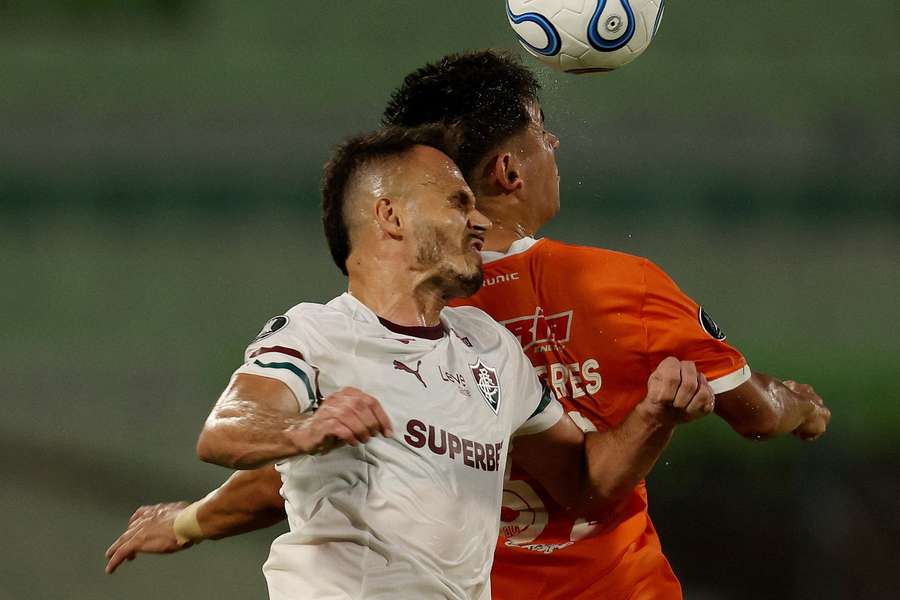 Renê em La Guaira x Fluminense, pela Libertadores