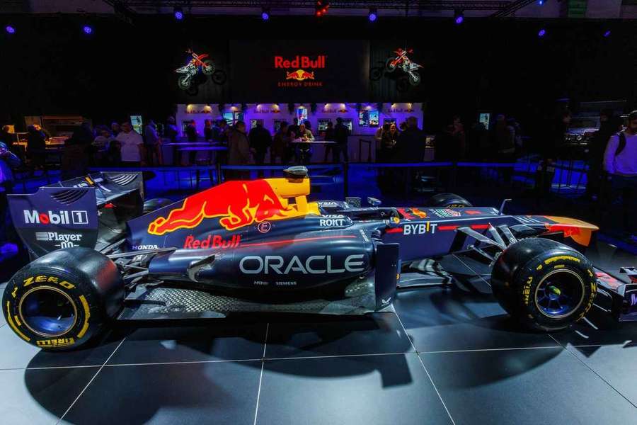 Der F1-Bolide von Max Verstappen