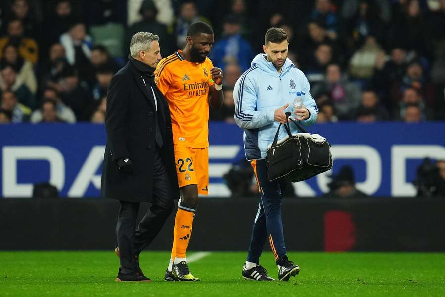 Antonio Rüdiger bude Realu Madrid chybět v několika nejbližších zápasech.