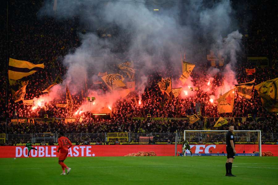 Imagen del interior del estadio del Dortmund