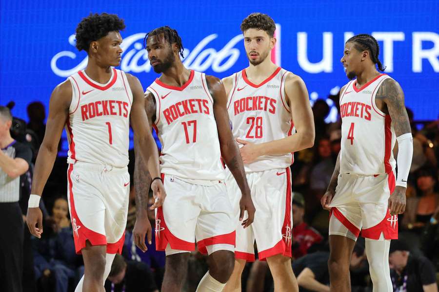 Les Rockets en plein vol vers la victoire.