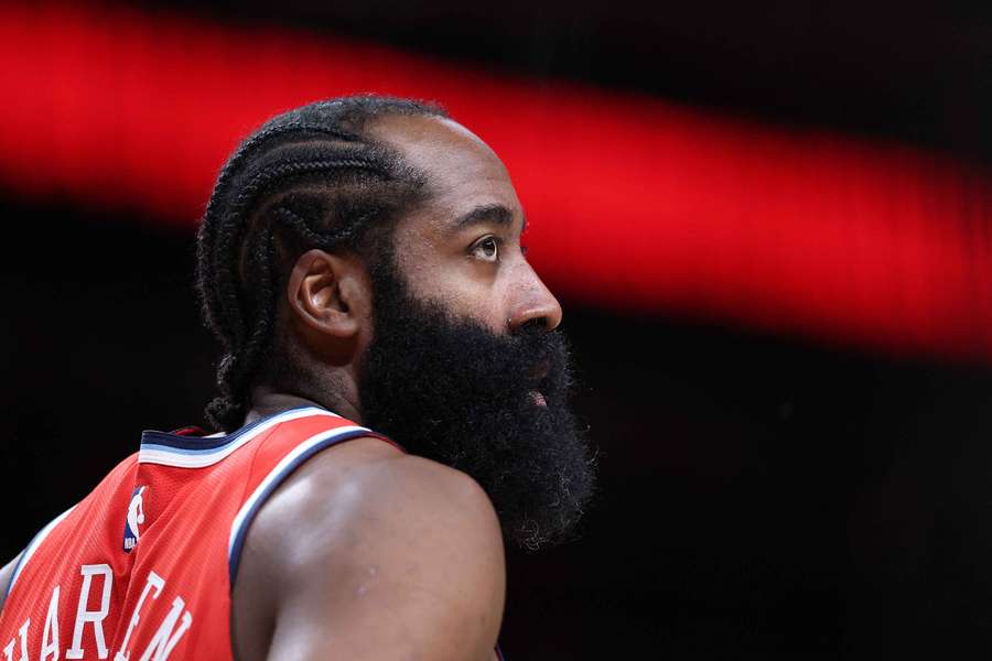 James Harden, récemment. James Harden, récemment.
