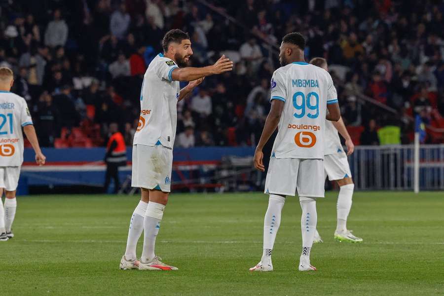 Samuel Gigot et Chancel Mbemba au Parc