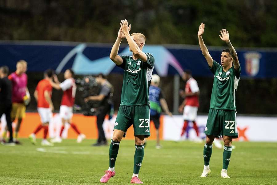 Panathinaikos saiu de Braga ainda vivo na eliminatória