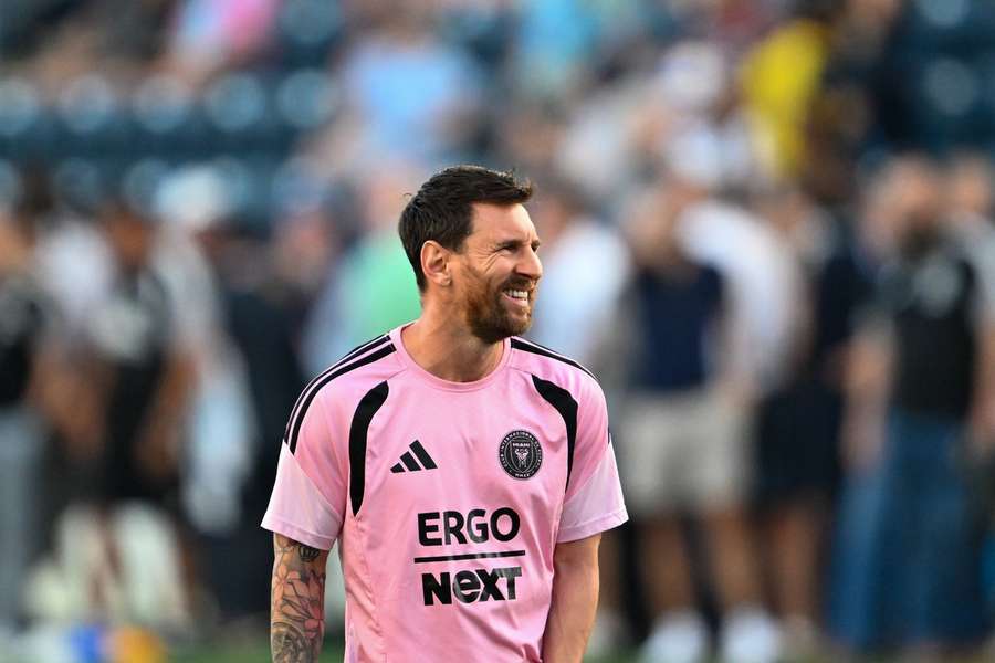 Lionel Messi smiles ahead of Philadelphia Union matchup Lionel Messi smiles ahead of Philadelphia Union matchup