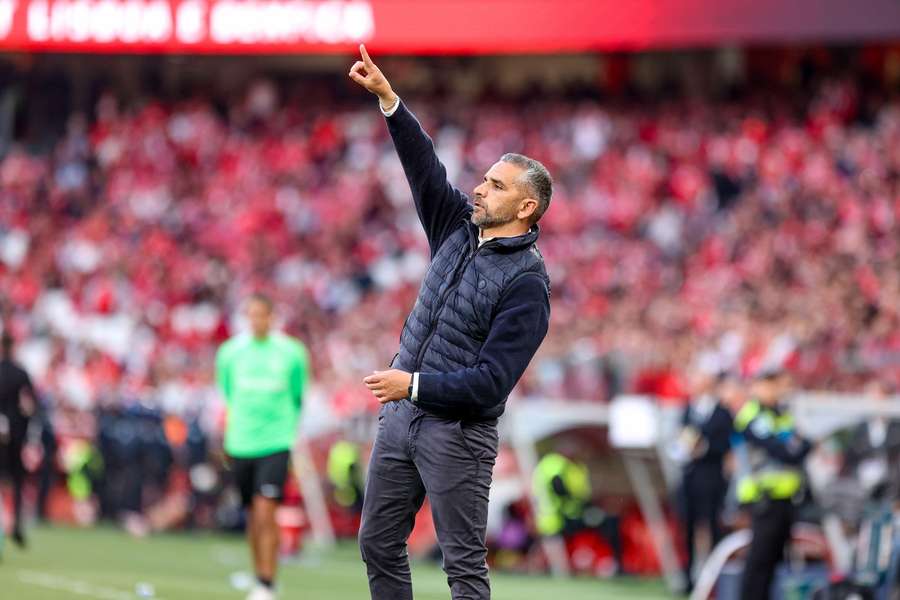 Rui Borges, treinador do Sporting
