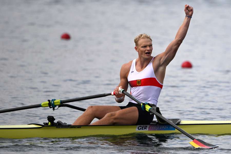 Oliver Zeidler feiert Gold für Deutschland