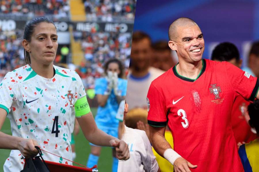 Sílvia Rebelo e Pepe são nomes históricos das seleções nacionais