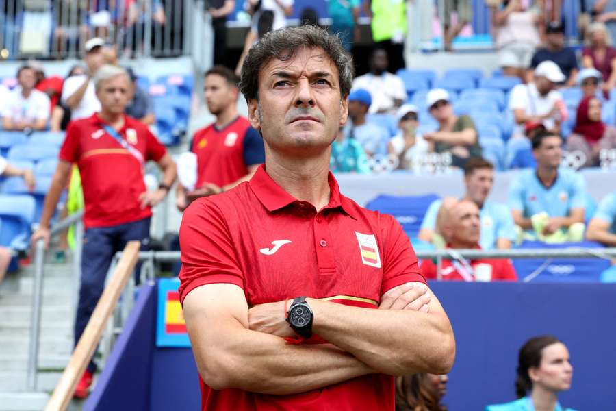 Santi Denia na olympijských hrách 2024.