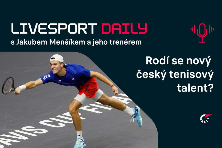 Livesport Daily #84: Na US Open jsem měl nerv, ale byl cítil plný energie, říká Jakub Menšík