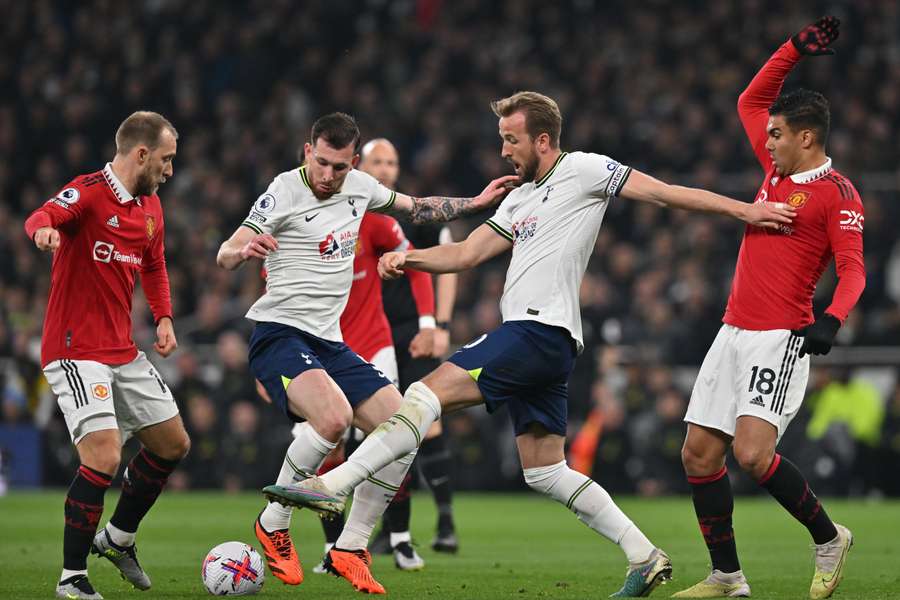 LIVE: Se højdepunkter og mål fra Tottenham - Manchester United her