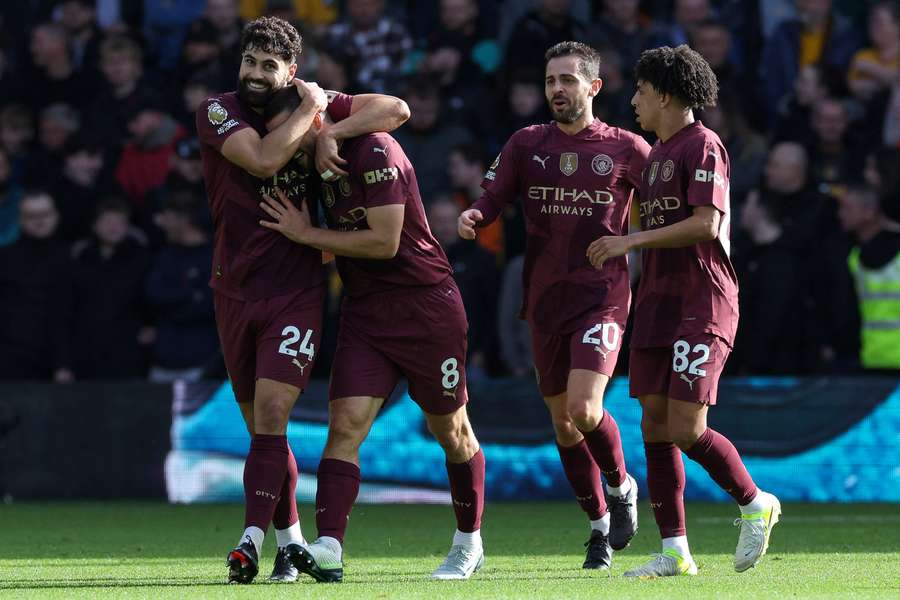 Gvardiol anotou um golaço em Wolves x City