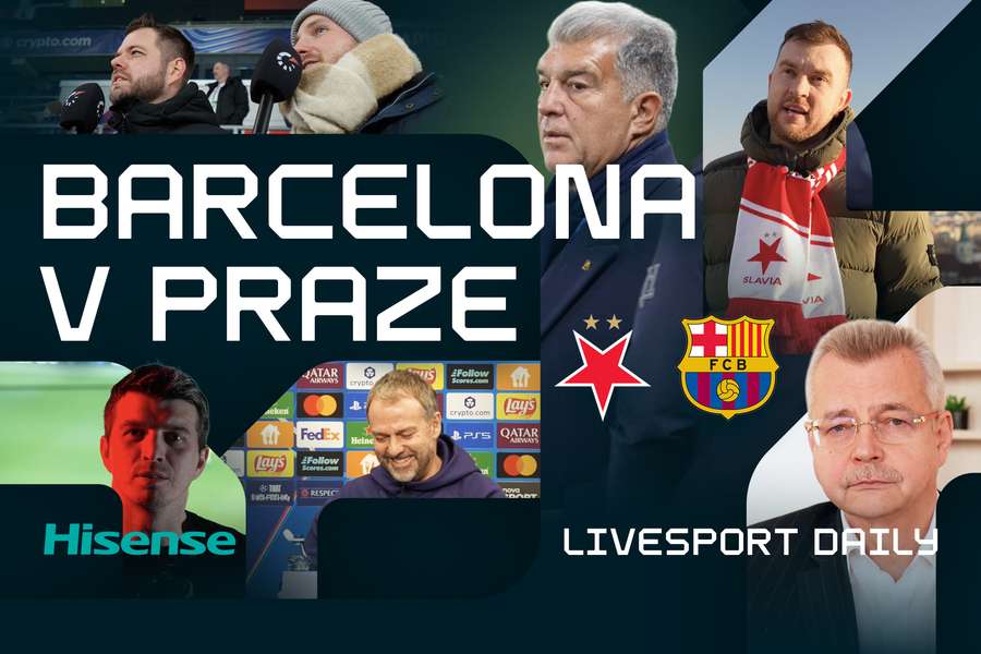 Barcelona zavítala do Prahy a tým Livesport Daily byl u toho.