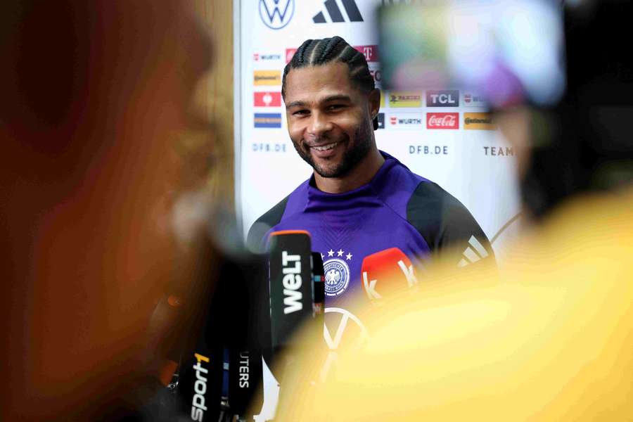 Serge Gnabry está de volta à seleção nacional após um longo período