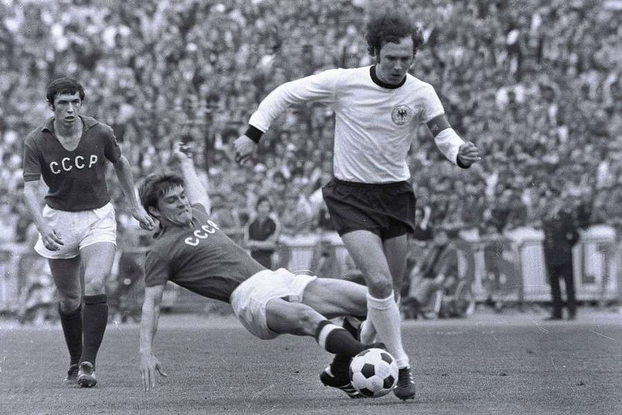 Alemanha na final do Europeu, em 1972