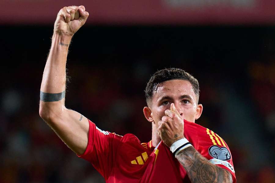 Yeremy Pino consigue con España el gol que necesitaba