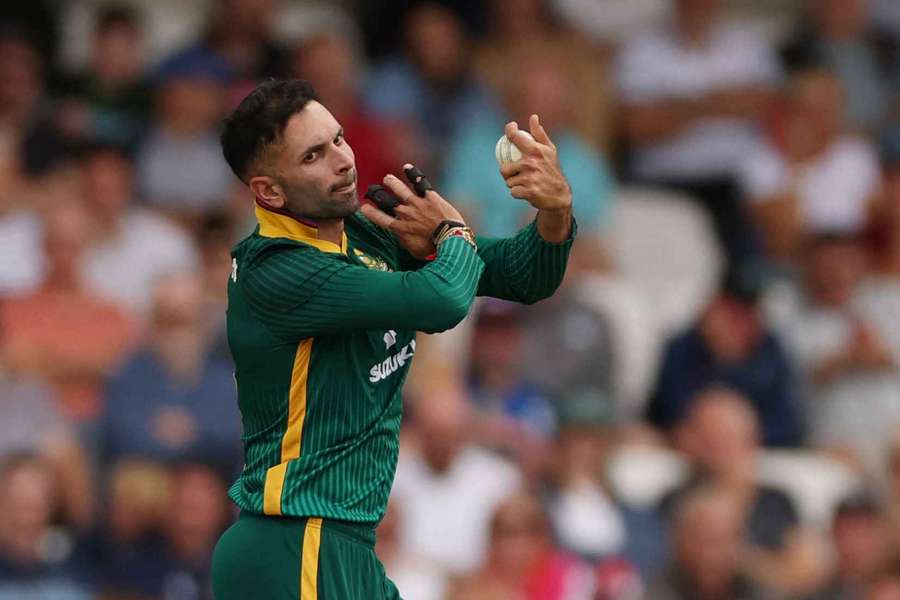 South African spinner Keshav Maharaj