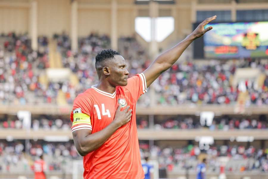 Kenya striker Michael Olunga will lead the line once again against Burundi and Ivory Coast