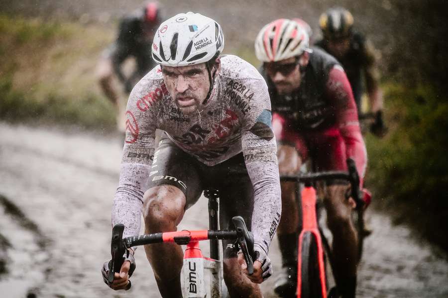 Greg van Avermaet vandt en enkelt gang i karrieren det legendariske monument Paris-Roubaix.