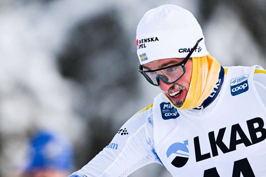 Der schwedische Skilangläufer Calle Halfvarsson.