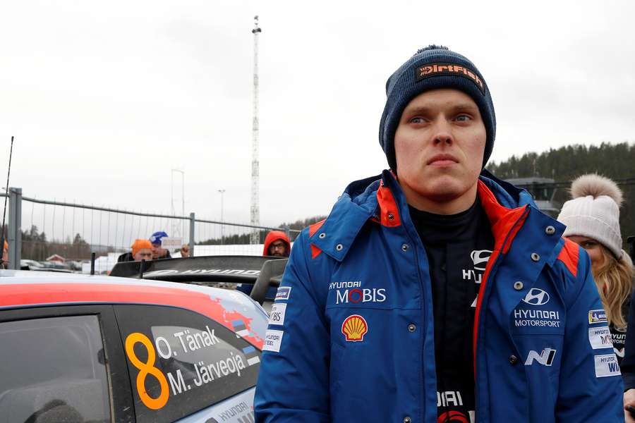Ott Tanak started his career with the M-Sport team 