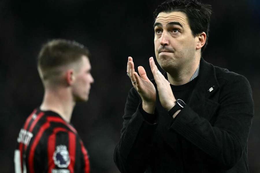 Andoni Iraola, treinador do Bournemouth