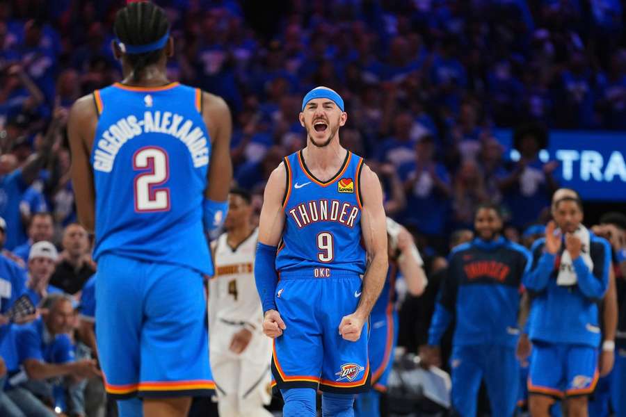 Oklahoma City slaví postup do finále Západní konference.