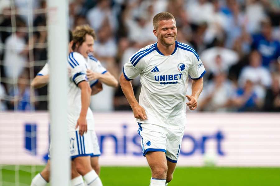 Andreas Cornelius was back to his best on Thursday evening in Copenhagen Andreas Cornelius was back to his best on Thursday evening in Copenhagen