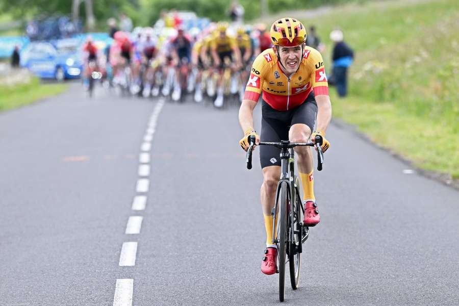 Selvom Jonas Gregaard aldrig har vundet som professionel, har han sejret før, blandt andet da han blev dansk mester som både junior- og U23-rytter.