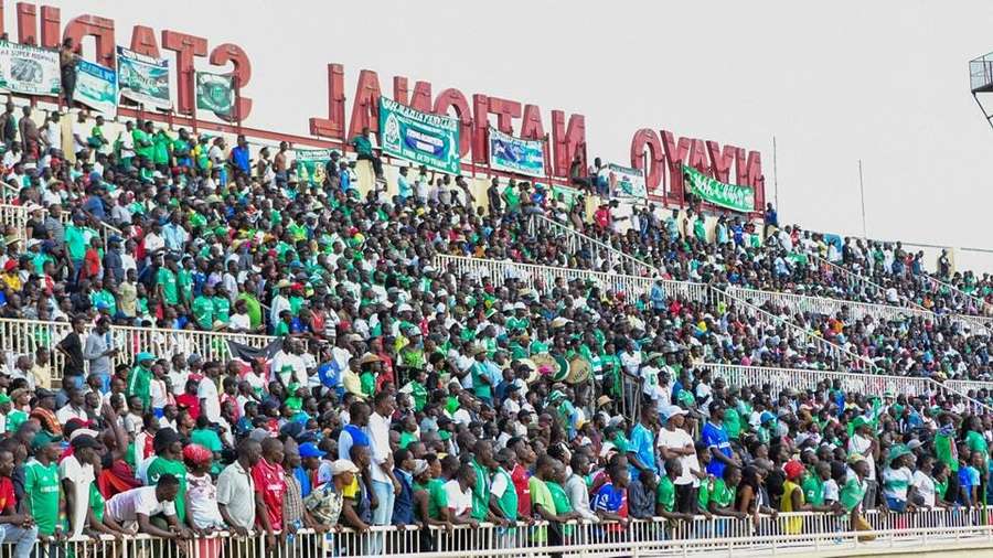 Gor Mahia fans at Nyayo Stadium