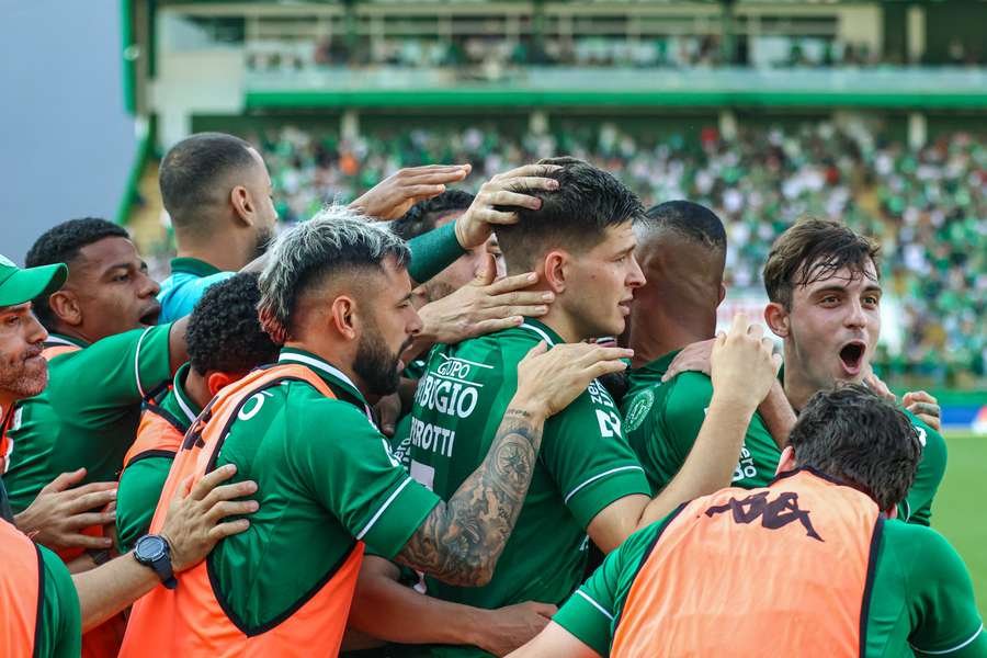 A Chapecoense vem de três vitórias seguidas