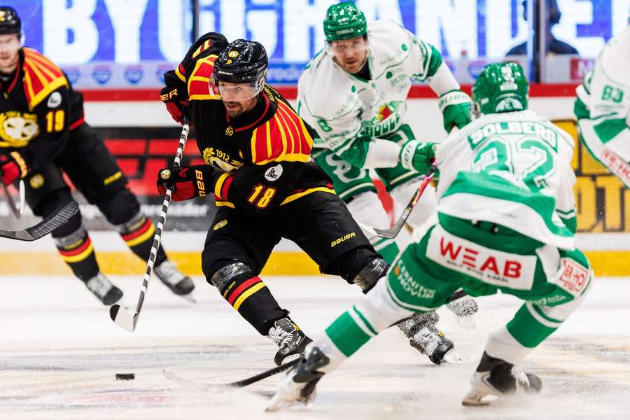 Anton Rodin (18) scored Brynas' overtime winner