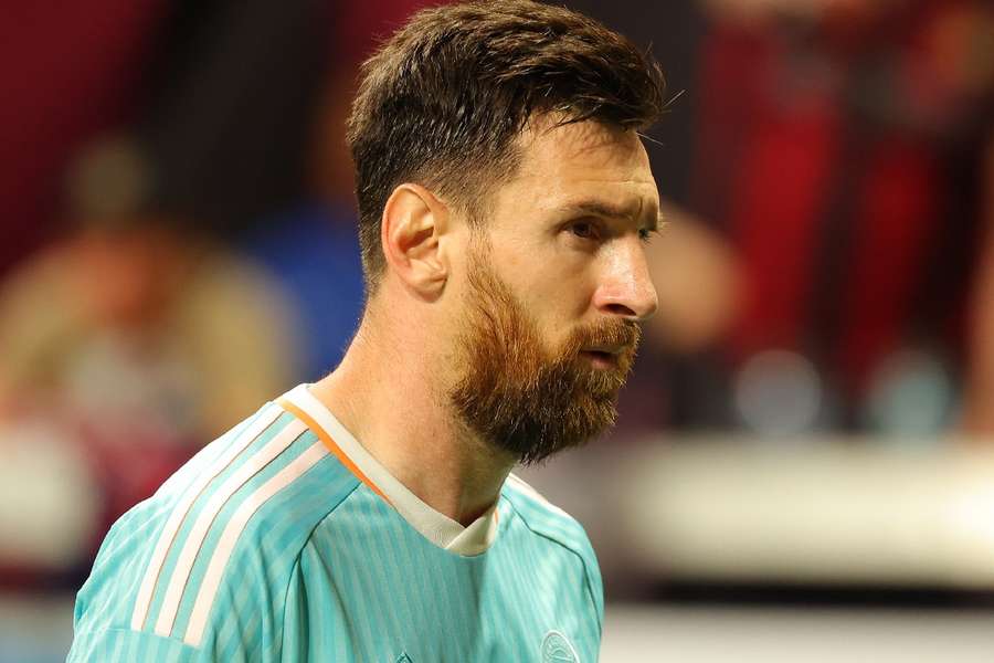 Lionel Messi teve uma atuação apagada em derrota do Inter Miami