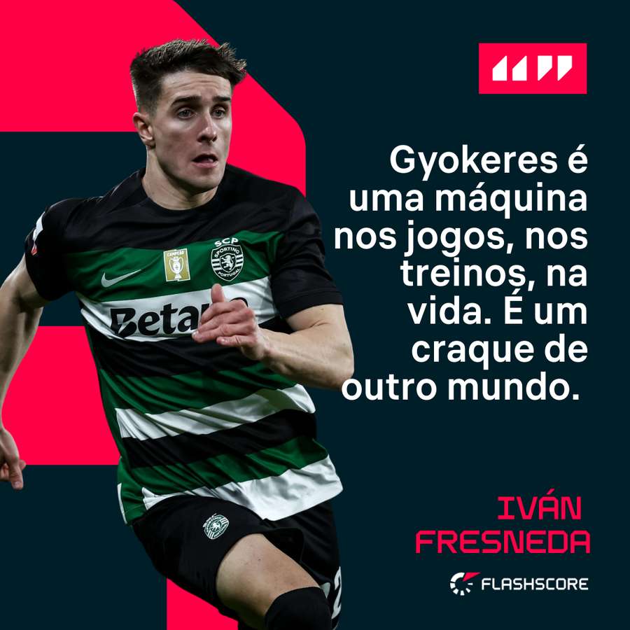 Iván Fresneda e os elogios a Gyokeres