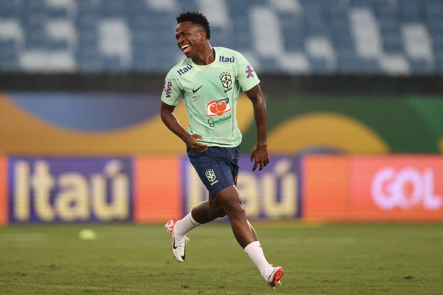 Vinicius Júnior fará sua estreia nas Eliminatórias nesta quinta-feira (12)
