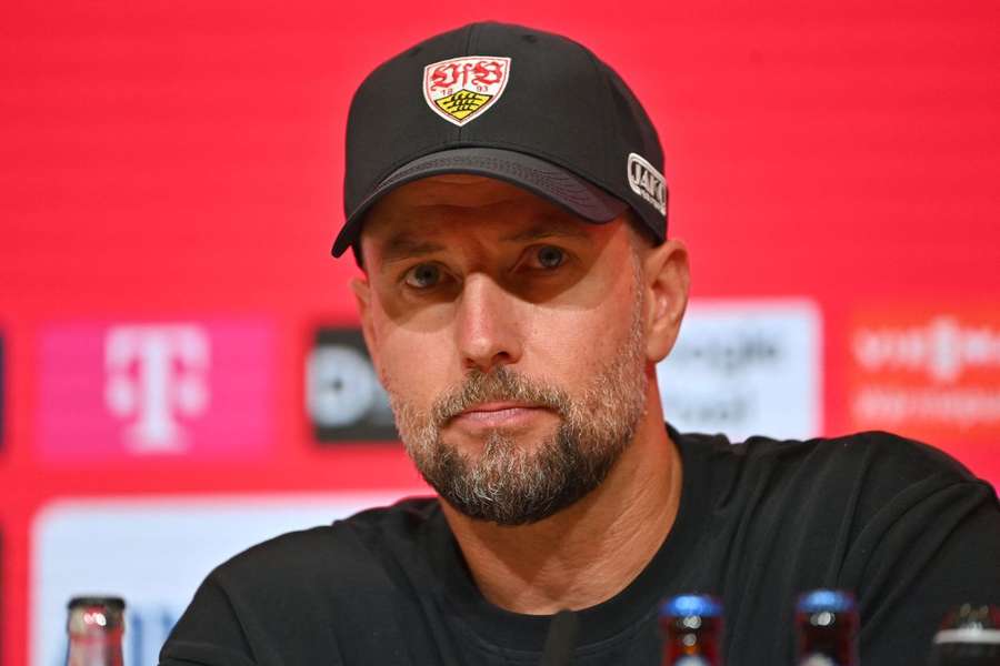 VfB-Trainer Sebastian Hoeneß VfB-Trainer Sebastian Hoeneß