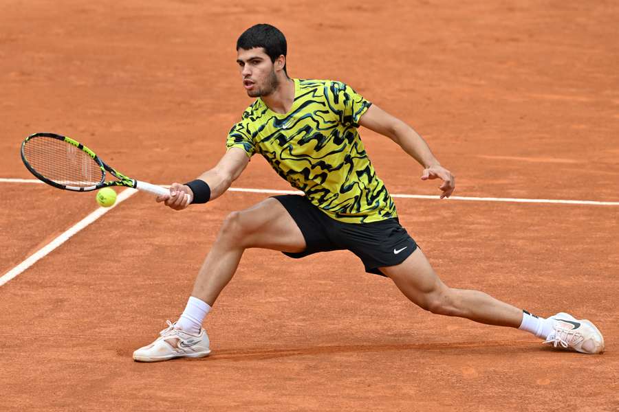Top of the world: Carlos Alcaraz will be top seed at the French Open