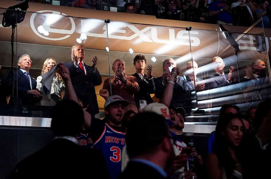 Presidente dos EUA não foi bem recebido no Madison Square Garden Presidente dos EUA não foi bem recebido no Madison Square Garden