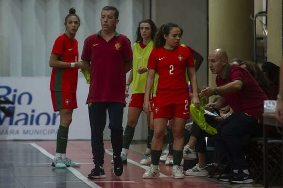 Luís Conceição, selecionador nacional de futsal feminino