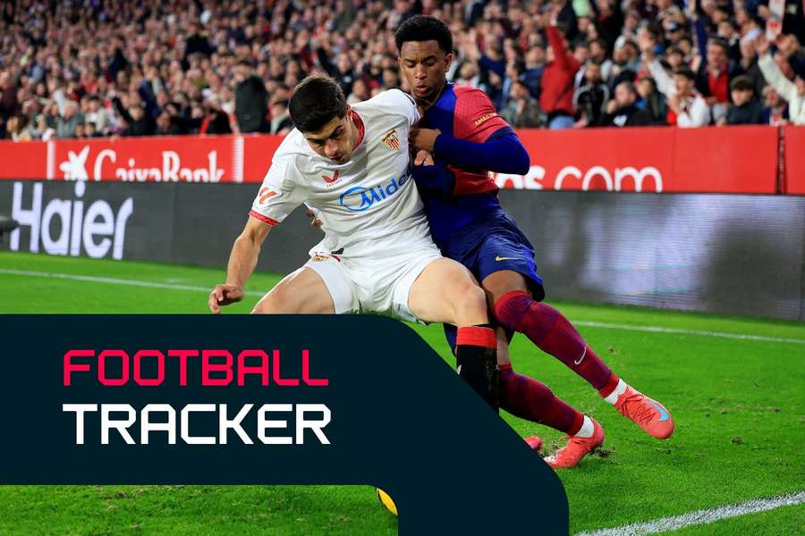 Sevilla host Barcelona from 21:00 CEt