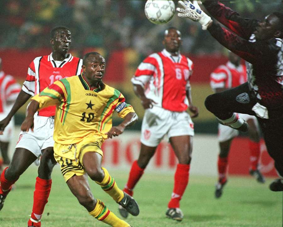 Abedi Pele at 1998 AFCON