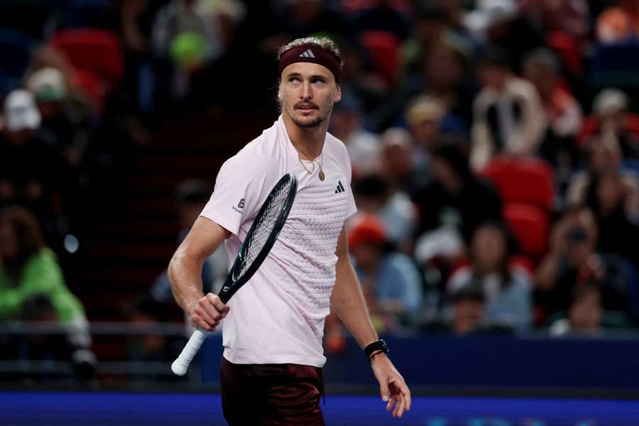 Alexander Zverev, ce jeudi. Alexander Zverev, ce jeudi.