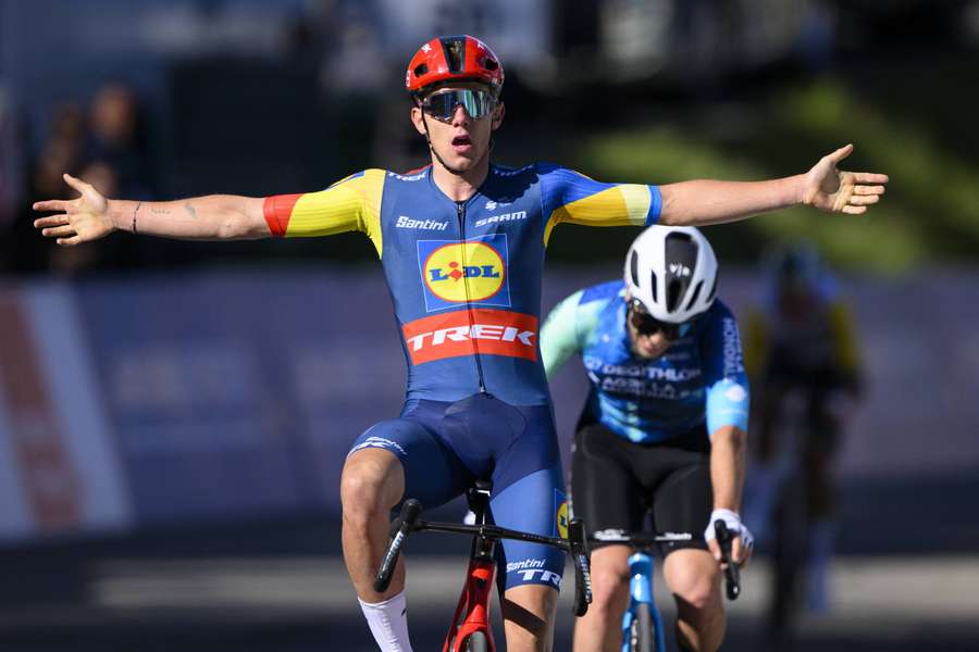 Najlepszy na drugim etapie Belg Thibau Nys nowym liderem Tour de Romandie