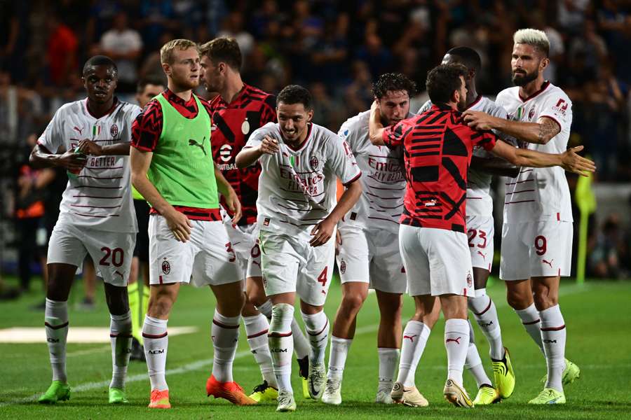 Milan managed to get a point against Atalanta