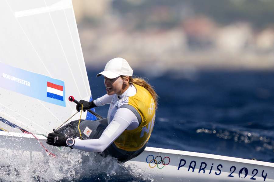 Marit Bouwmeester wil nog niet denken aan goud vóór medalrace: 'Daar gaat het fout'