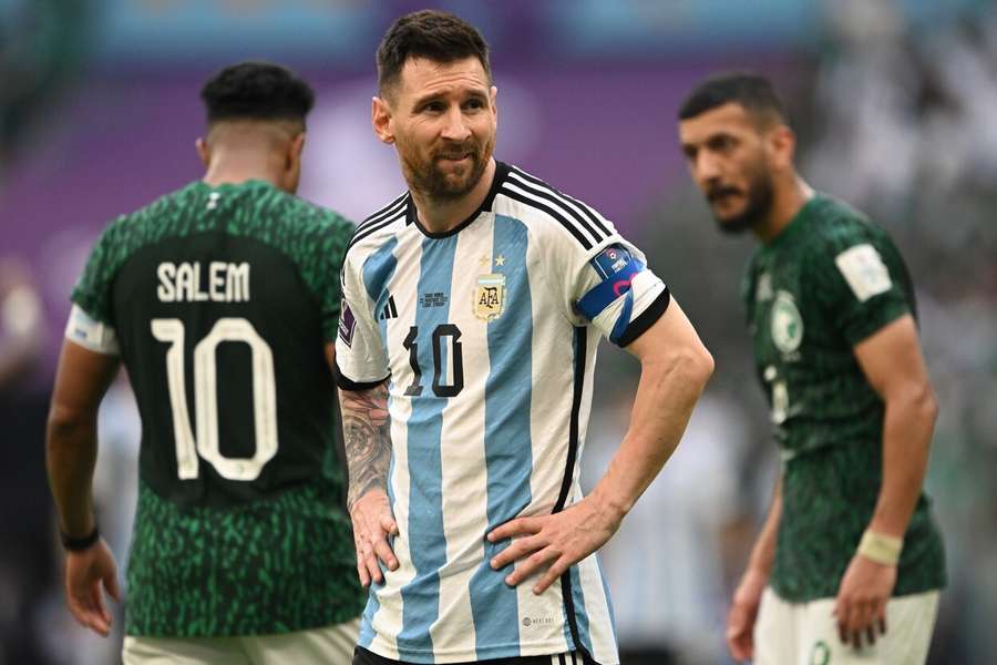 Veja como foi a atuação de Lionel Messi contra a Arábia Saudita