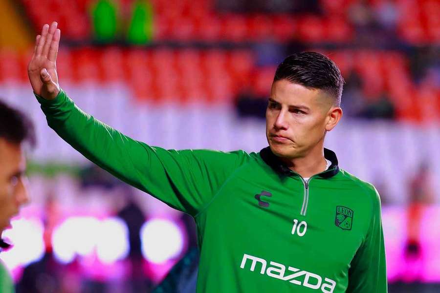 James Rodríguez, jugador colombiano