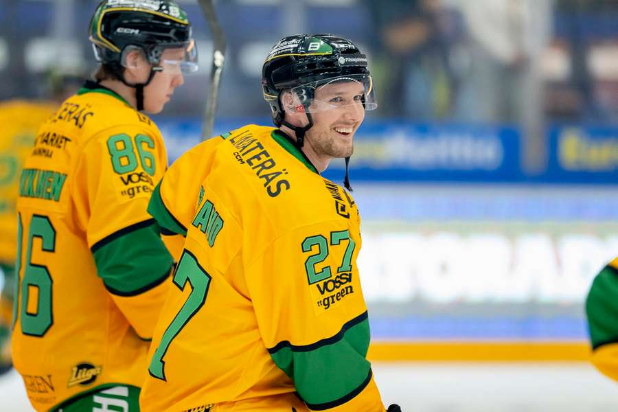 Austin Strand scored three points for Ilves in the win Austin Strand scored three points for Ilves in the win
