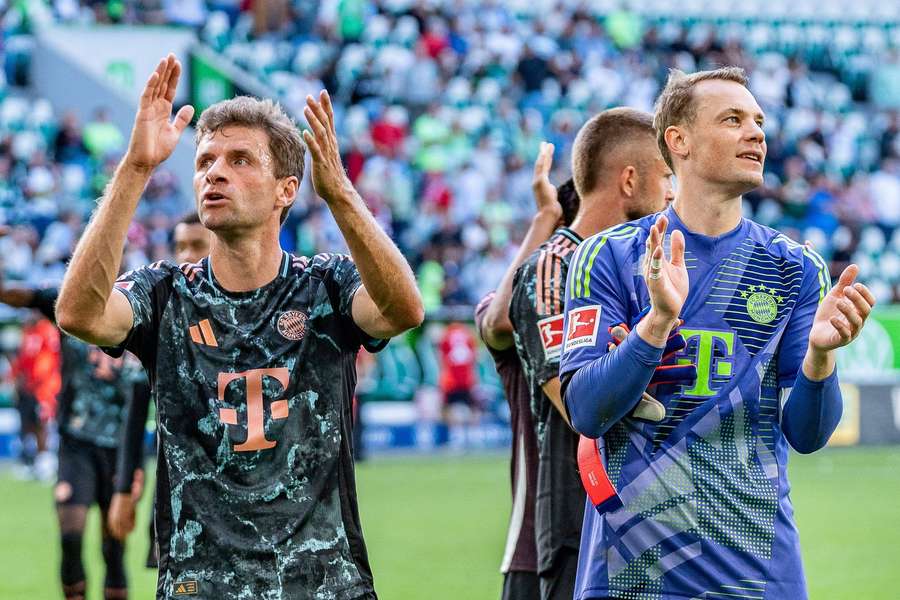 Thomas Müller (l.) und Manuel Neuer hoffen auf das "Finale Dahoam 2.0"