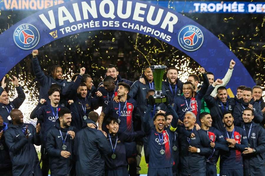 Paris Saint-Germain venceu a última edição do Troféu dos Campeões